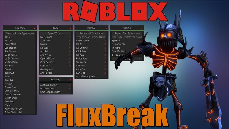 Fluxbreak Immortal Donkey - roblox jailbreak auto rob script